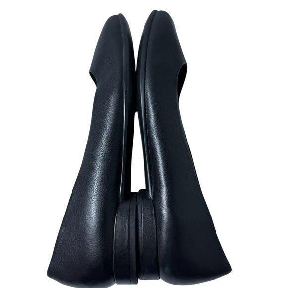 ECCO Leather Ballet Flats | Black | Size 10 US (41 EU) | EUC - Picture 3 of 7